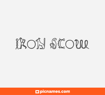 Iron scow